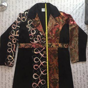 Parsley and Sage Long Ladies Jacket - Personality Plus!